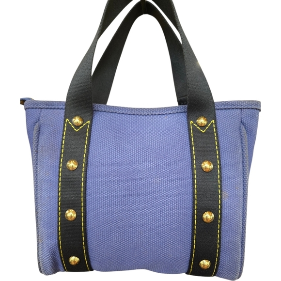 Louis Vuitton Antigua Cabas PM Blue Canvas Tote Handbag - Picture 16 of 16